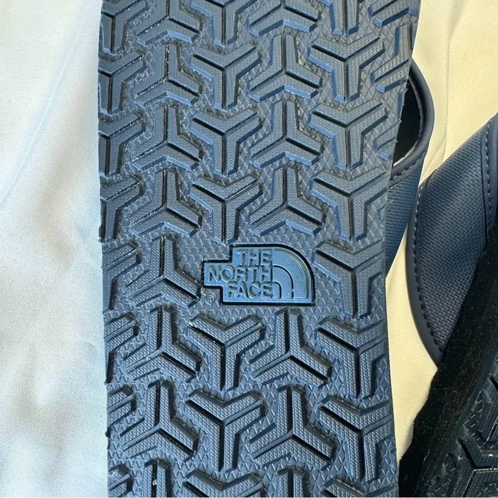 The North Face Men’s Navy and Black Flip-Flop Sandals